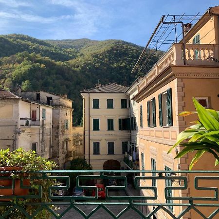 Albergo Dell'Angelo Pieve di Teco Bagian luar foto